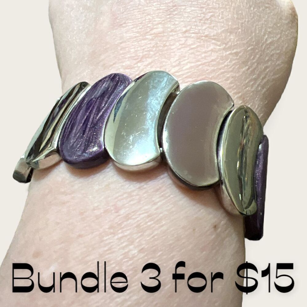 Multicolored Stretch Bracelet - Picture 4 of 8